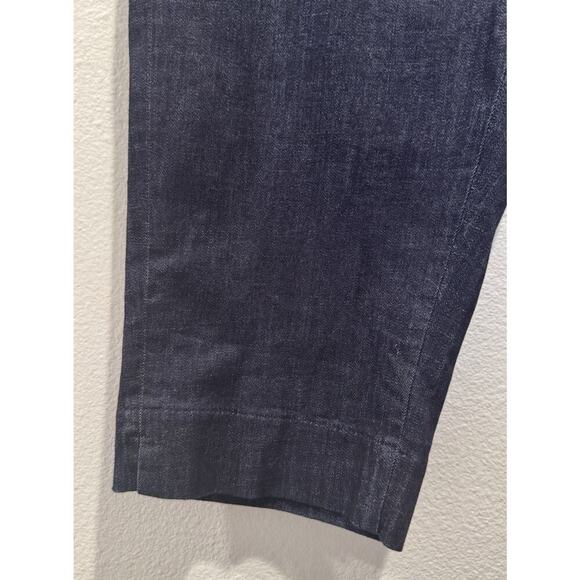 Old Navy High Rise Pixie Capri Women’s Size 10 Dark Wash Stretch Preppy Jean NEW - Picture 5 of 7